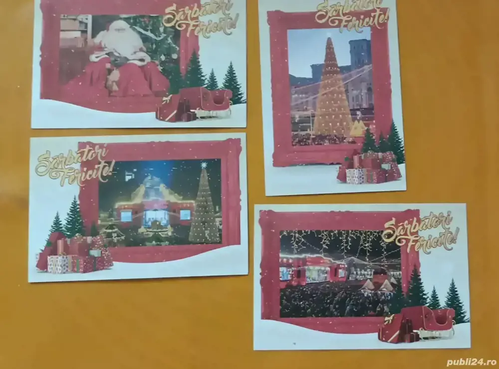 4 ilustrate nescrise tiparite de Primăria Capitalei, București 