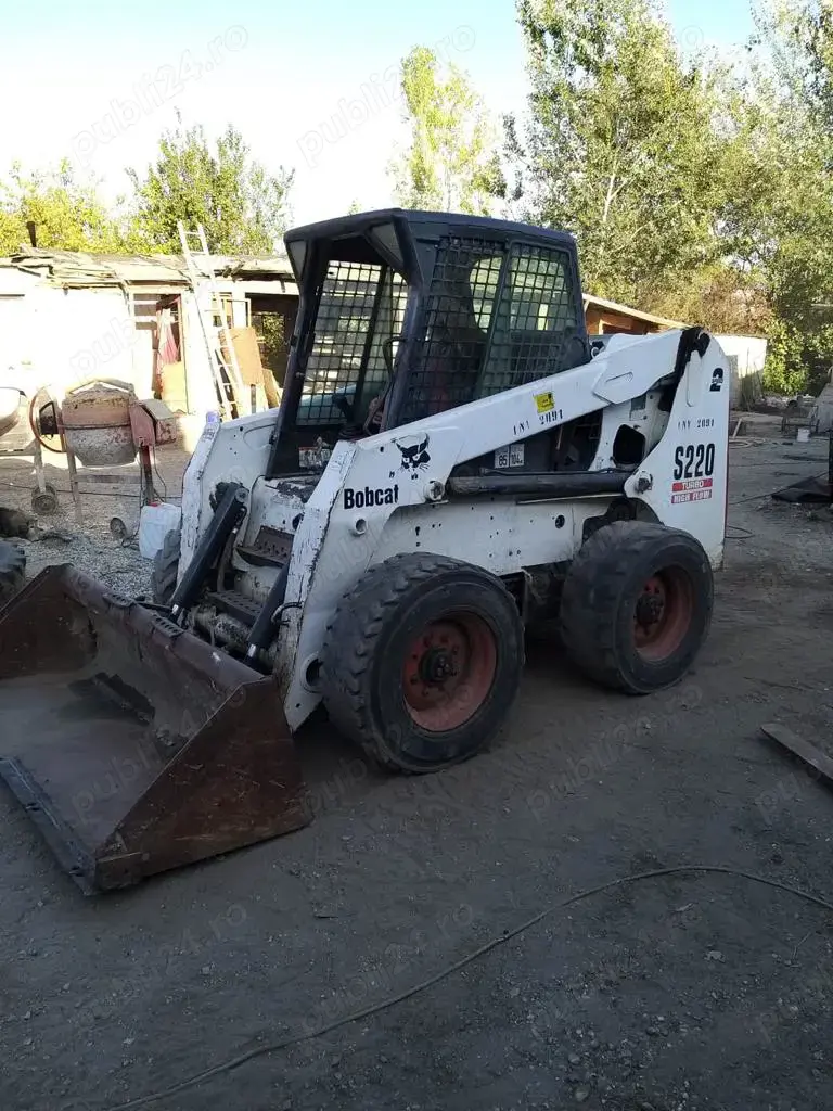 Bobcat s220 turbo high-flow (debit marit hidraulica)