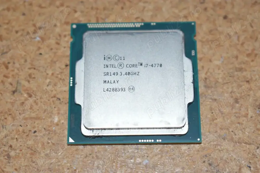Procesor Intel Core i7-4770 4-Cores 3.90 Ghz 8MB CACHE Generatia a 4-a Haswell Socket 1150 UPGRADE
