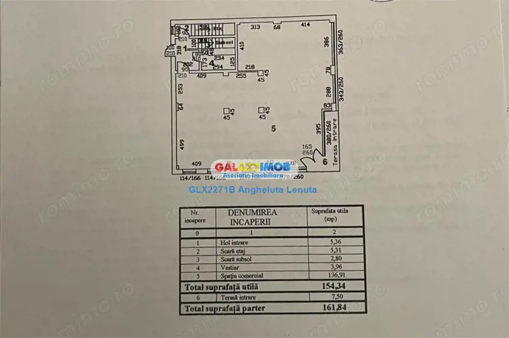 Cartier 23 August spatiu de inchiriat Cartier 23 August spatiu de inchiriat