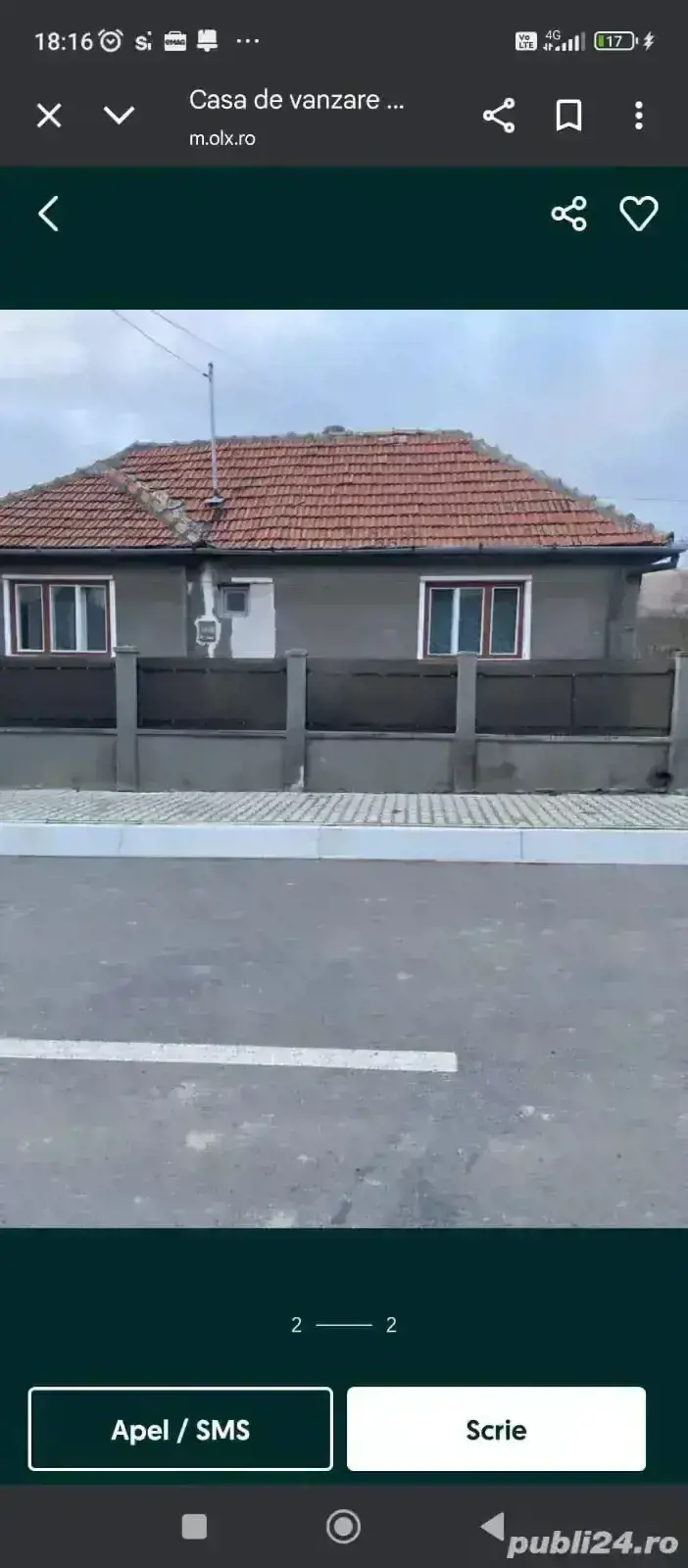 Vand casa la tara sat Petrisat