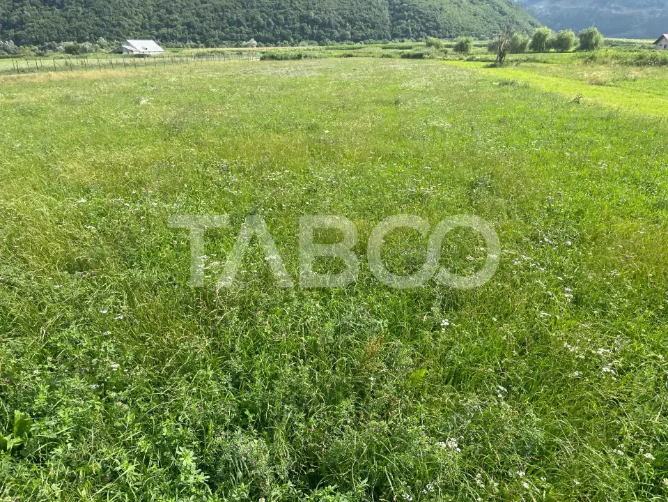 Teren intravilan 3450 mp Boita, 35 m deschidere, langa de A1