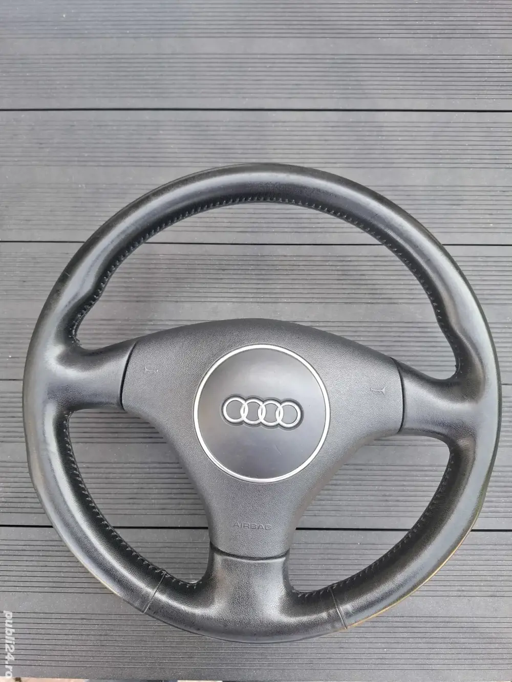 Volan audi 3 spițe cu airbag complet