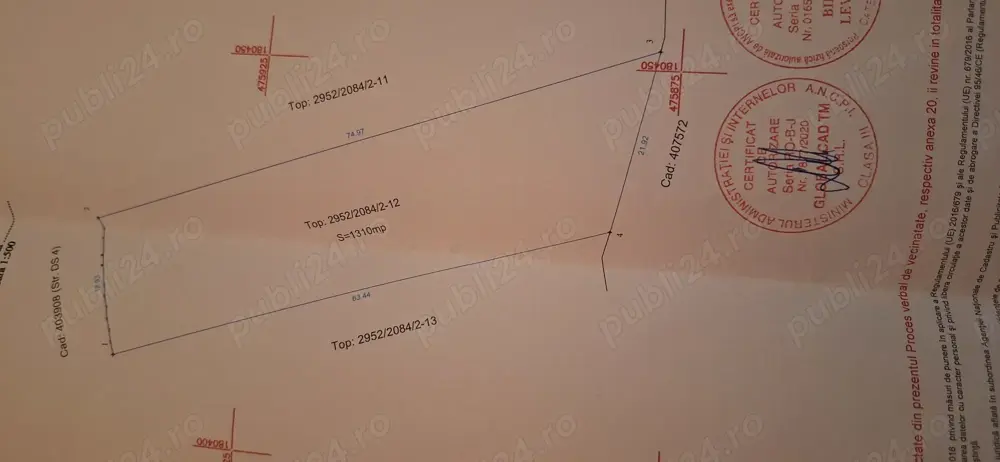 Vand teren intravilan