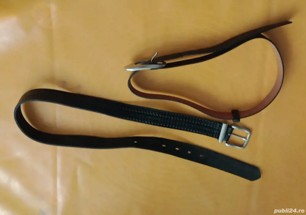 2 curele de damă, piele 