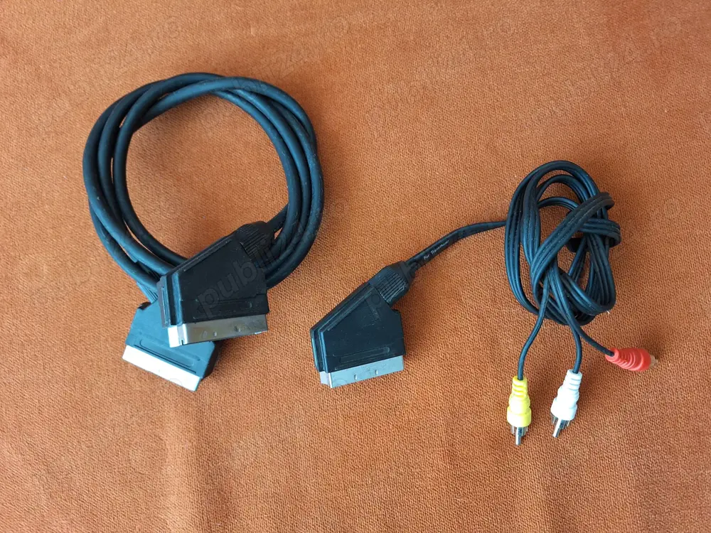 Cablu Euroscart doua bucati, modele diferite