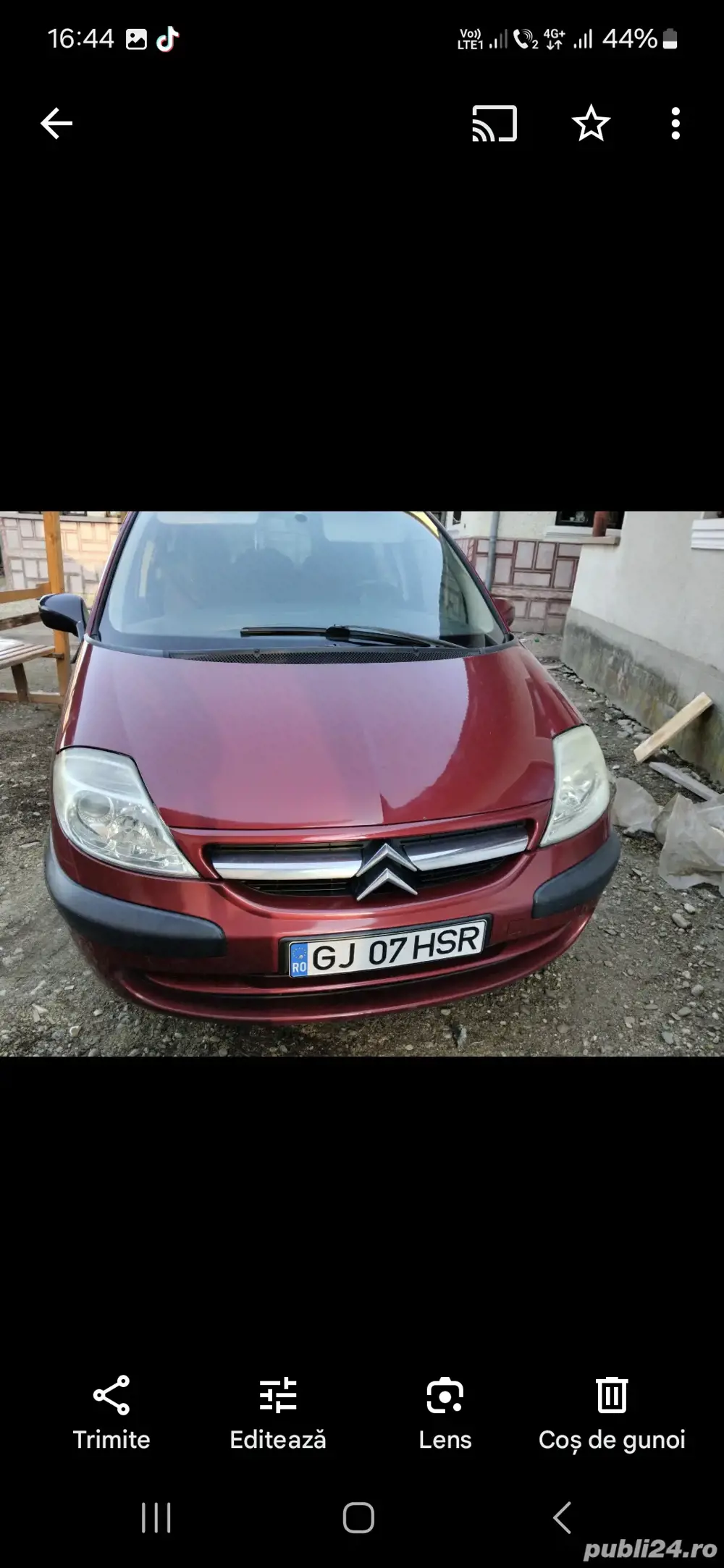 vind  citroen c8 