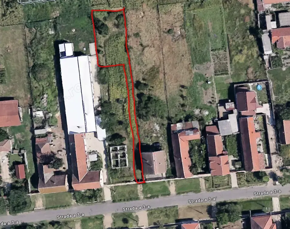 Teren Sacalaz, central, asfalt, utilitati, 867 mp, utilitati. Com=0%