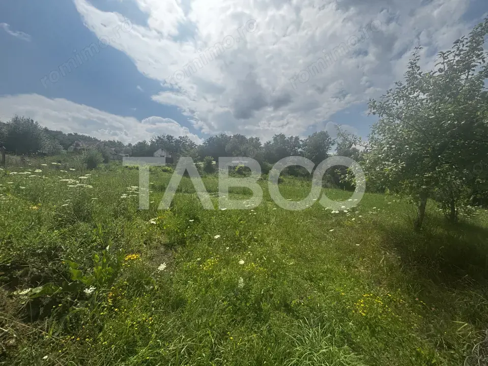 Teren intravilan   20 ml deschidere 860 mp Slimnic