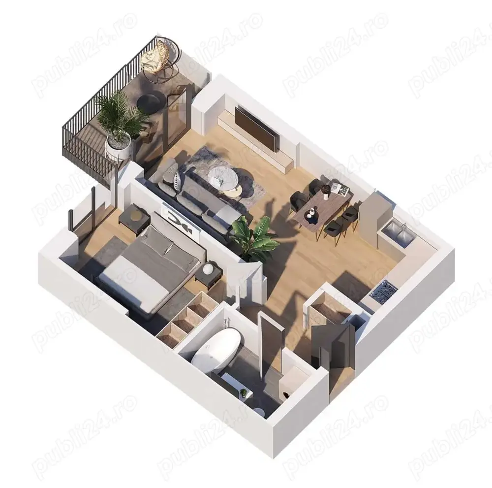  2 camere Estoria City faza 2 