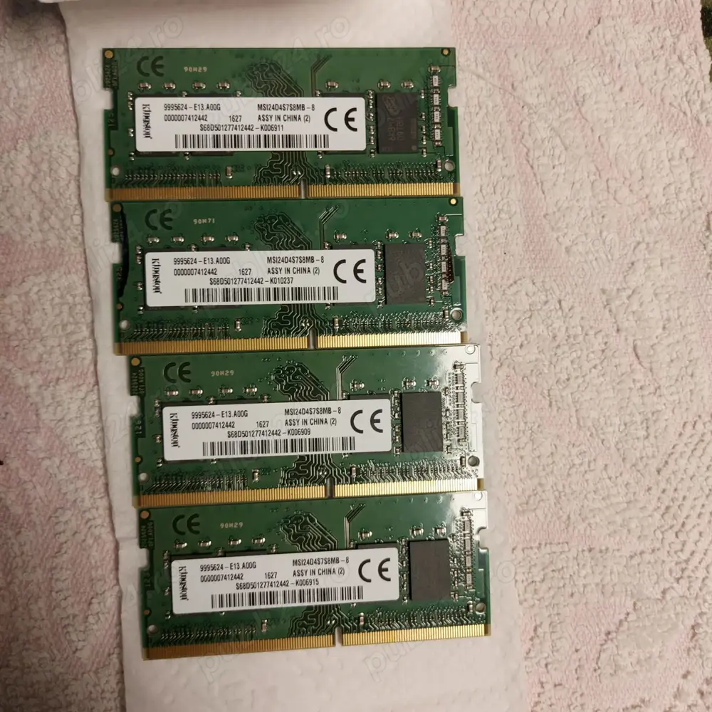 memorii ram 32GB laptop notebook 4 x 8GB 
