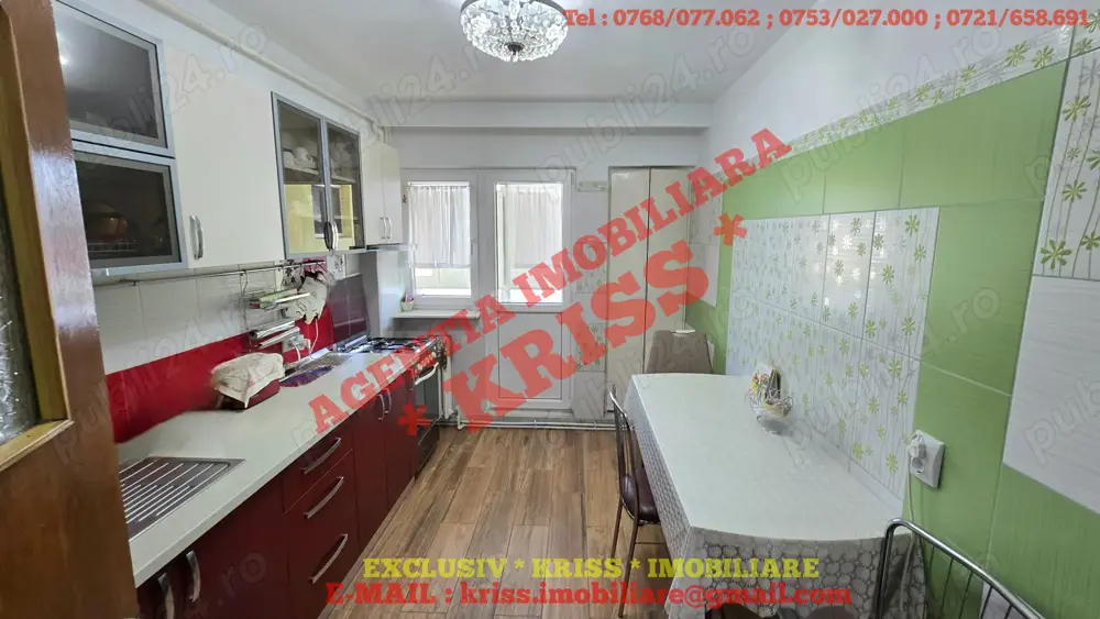 NOU PE PIAȚĂ !!! Apartament 4 Camere ULTRACENTRAL Confort 1 Decomandat Etaj 2 Liber 98 Mp.