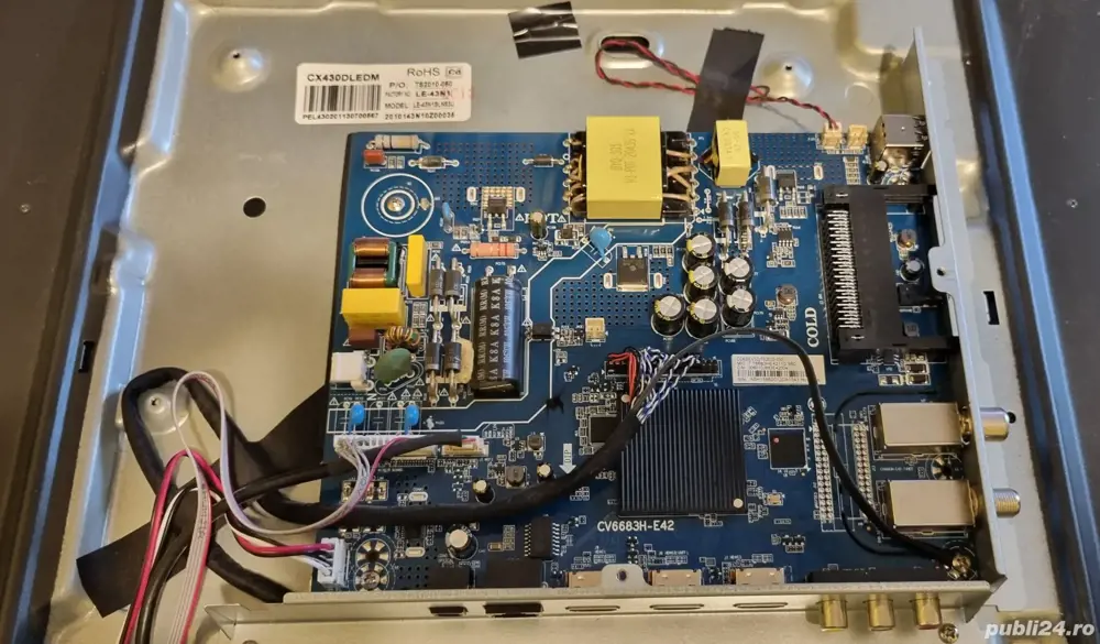 Vision touch vttv a43fhds cv6883h-e42 