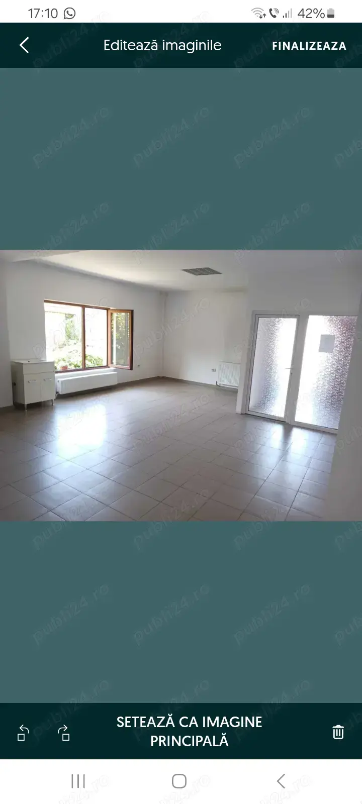 Inchiriez  în zona cu vad