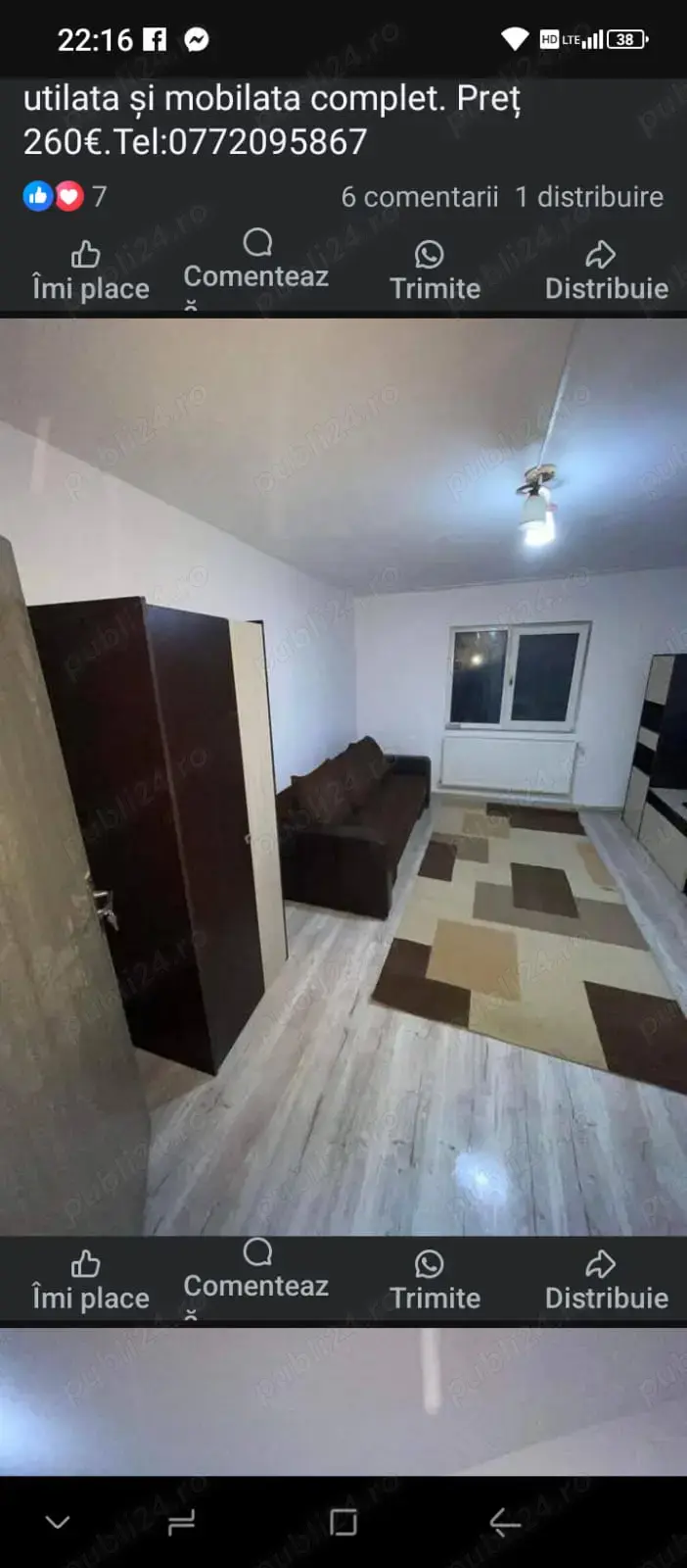 Garsoniera Complexul studentesc 