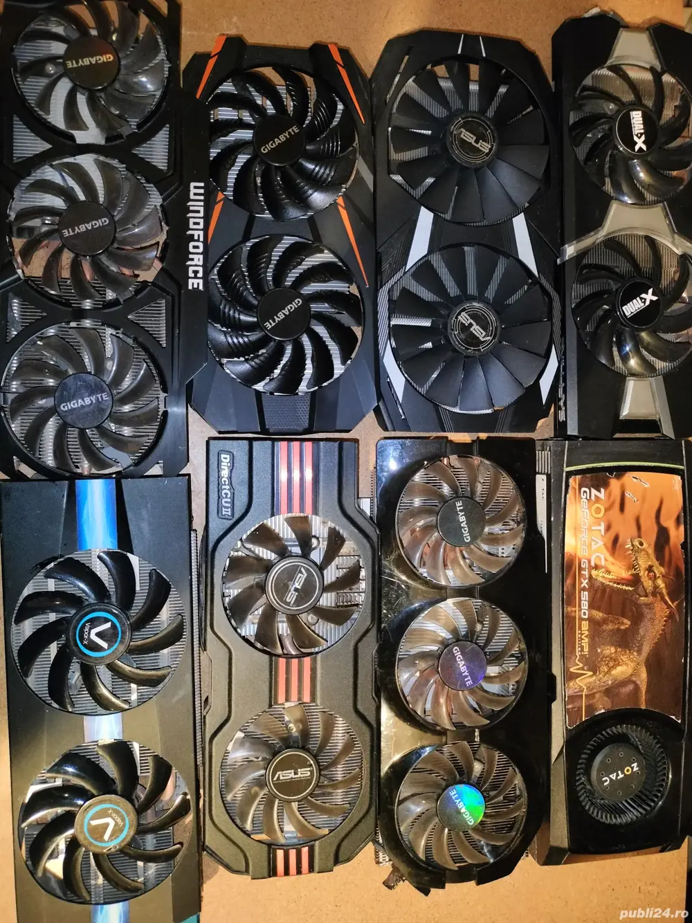 Colere pt orice tip de placa video gtx rx hd r9 280 290  