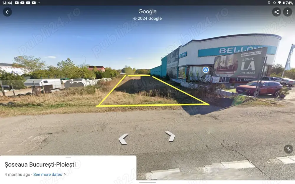 Tancabești DN1 Bellona, teren intravilan 4450 mp