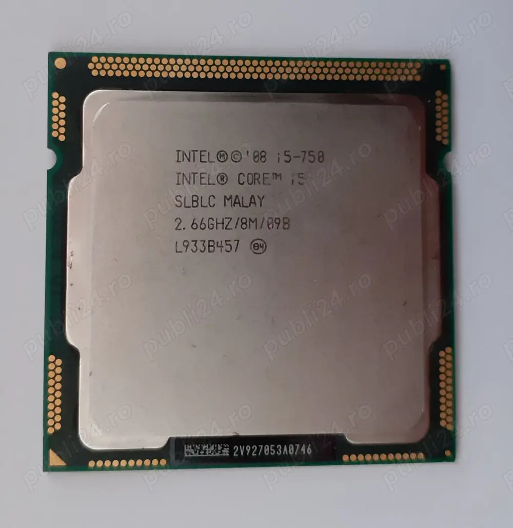 Procesor Intel Quad Core I5-750 2.66GHz, Socket 1156