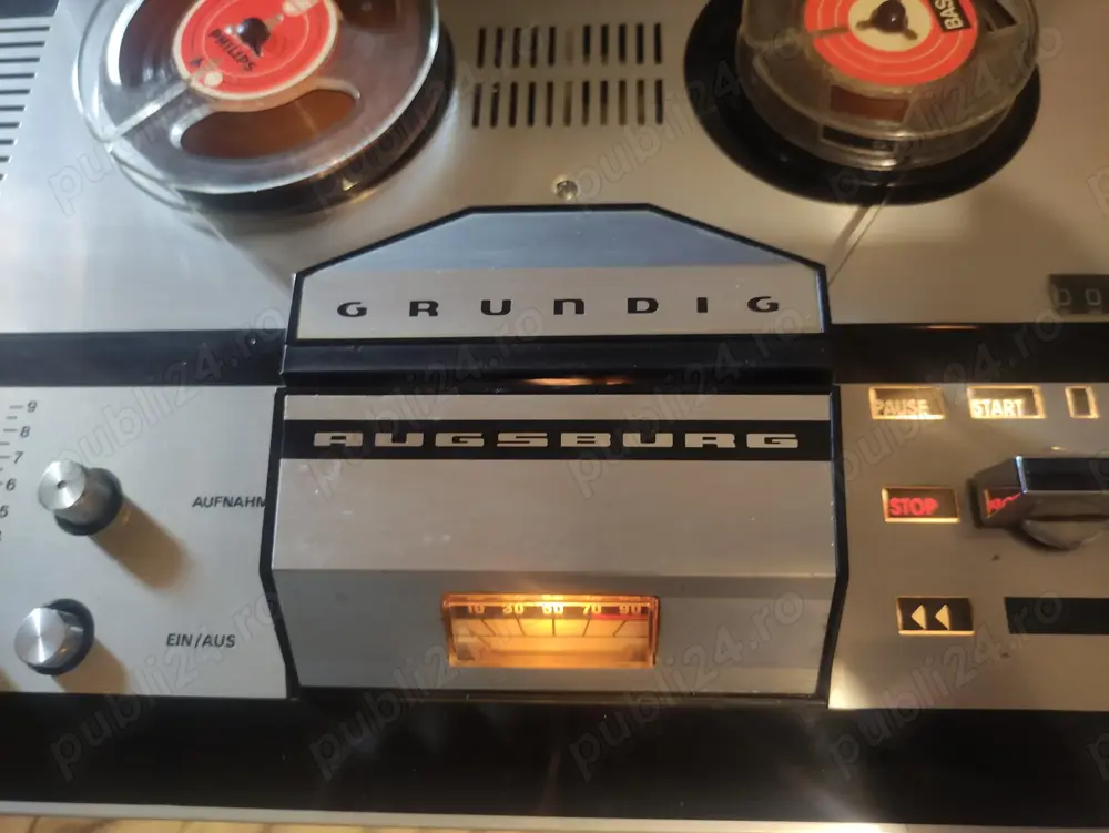 Magnetofon Grundig aniversar Augsburg 