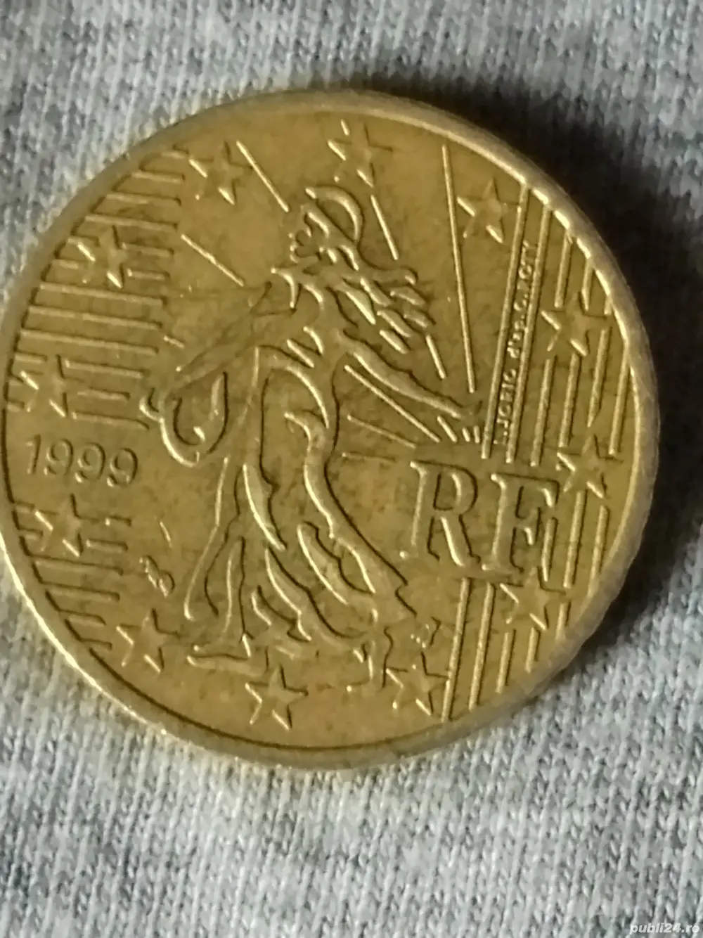 Moneda veche de colecție rară 