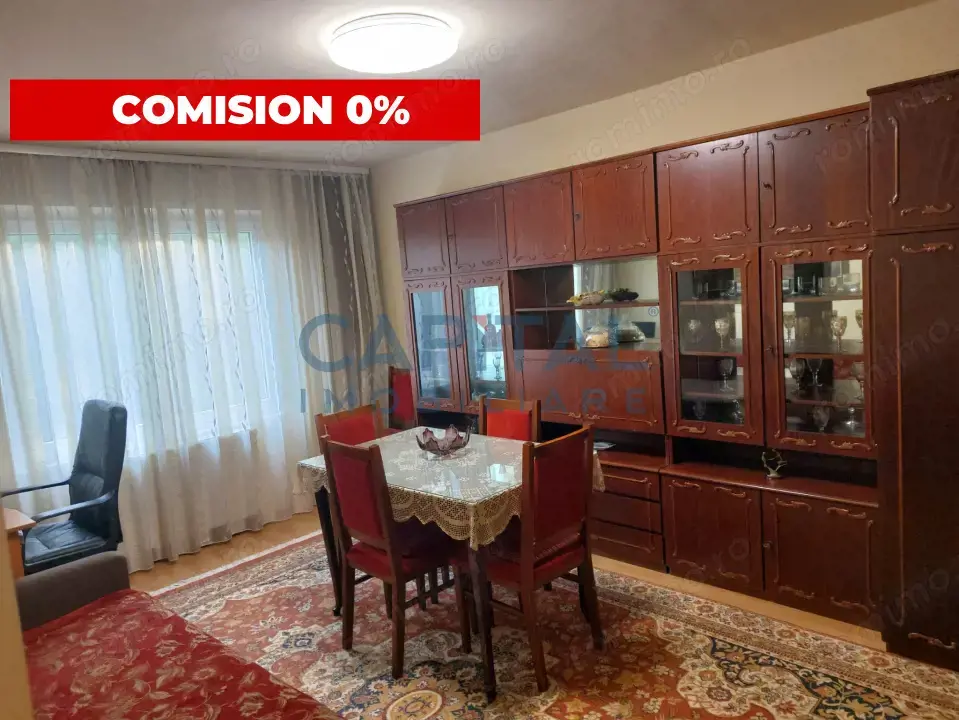 Apartament 3 camere, mobilat, comision 0% – Mureșeni
