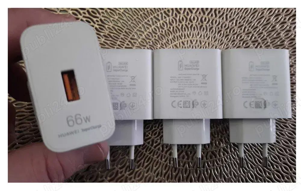Incarcatoare Huawei , Honor originale 66w 6A super fast charge , noi