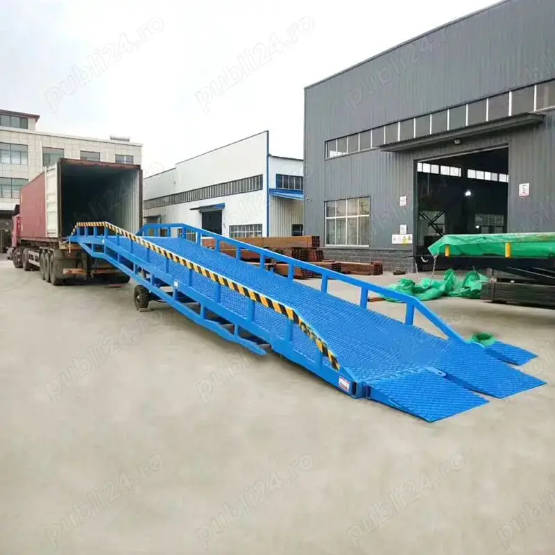 Rampa mobila incarcare descarcare camion, container, tir - 10 Tone