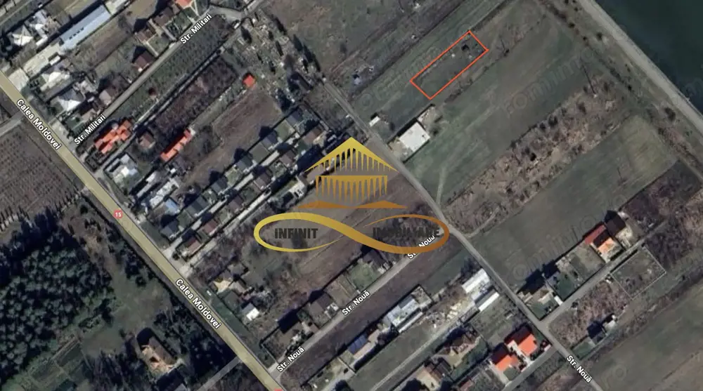 Teren cu Zonă Intravilană, Bacau-Lilieci, 1200 mp