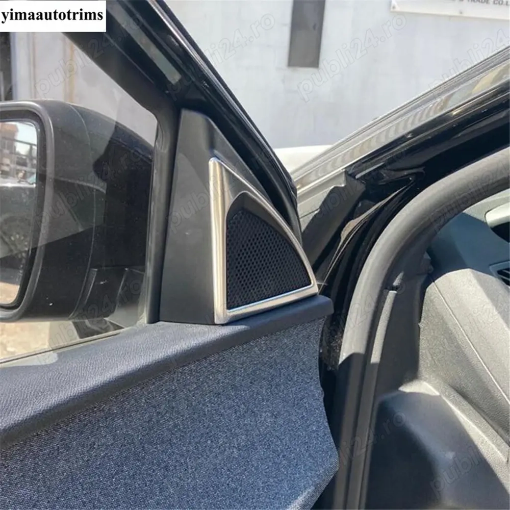 Trim din oțel inoxidabil pentru difuzor audio tweeter Peugeot 3008 ,5008 GT 2017 - 2023 