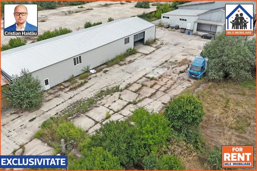 HALA noua | 480mp   700mp parcare | Toate utilitatile | Giurgiu Nord