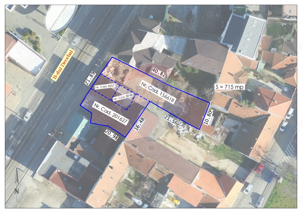 Teren pentru dezvoltare imobiliară în zona ultracentrală Oradea