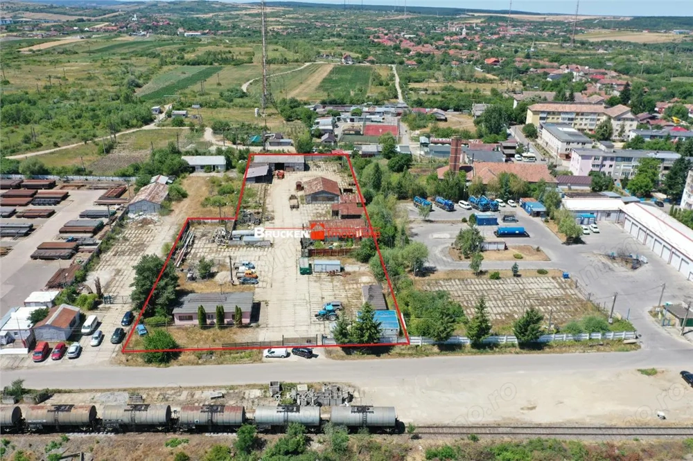 Teren industrial de vanzare – 4.659 mp + optional 1.000 mp – Suplacu de Barcau