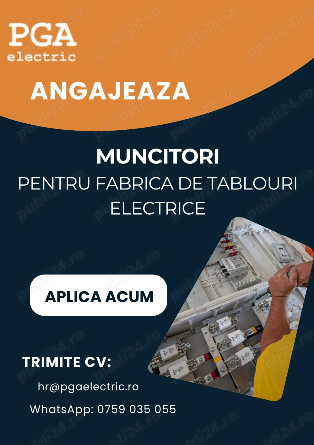 PGA Electric angajeaza