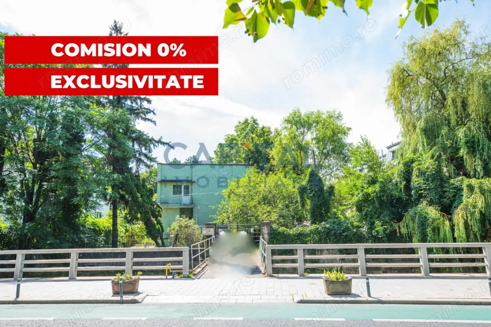 Teren generos și casă deosebită lângă Parcul Central – oportunitate rară în Cluj