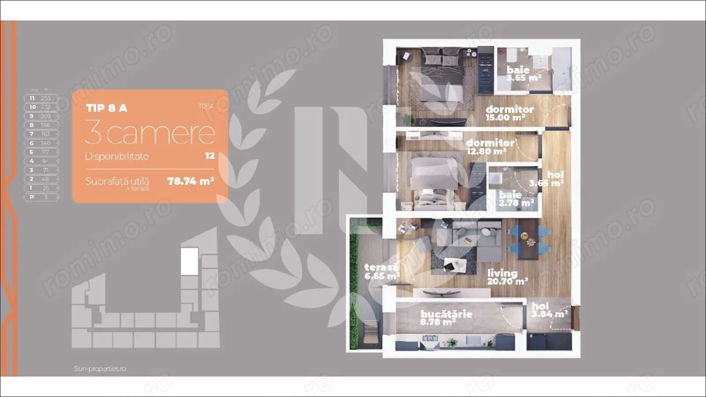 Apartament 3 camere zona Titan | Direct Dezvoltator | Prețuri Promo