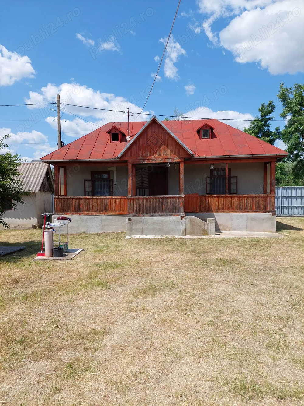 Vand casa cu livada in satul Ionesti Arges