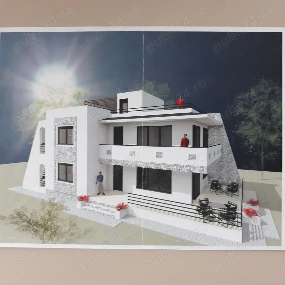 Casă individuală, modernă, complet mobilată in Costinesti