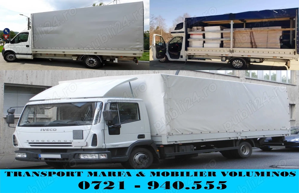 transport marfa grea & mobilier voluminos - cluj napoca