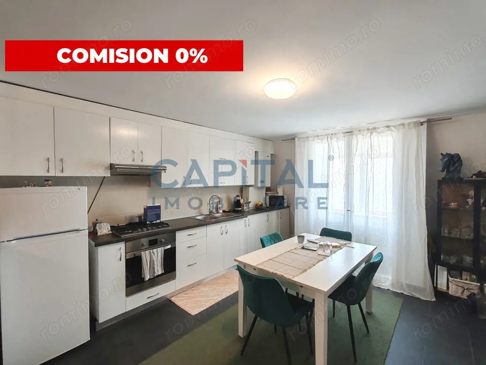 Vanzare apartament cu 3 camere la casa in  cartierul Gheorgheni. Comision 0!