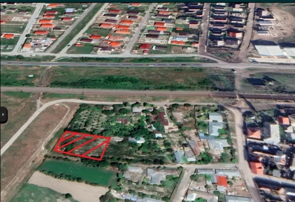 De vânzare 1257 mp intravilan-curti construcții Serbestii Vechi- Galați 