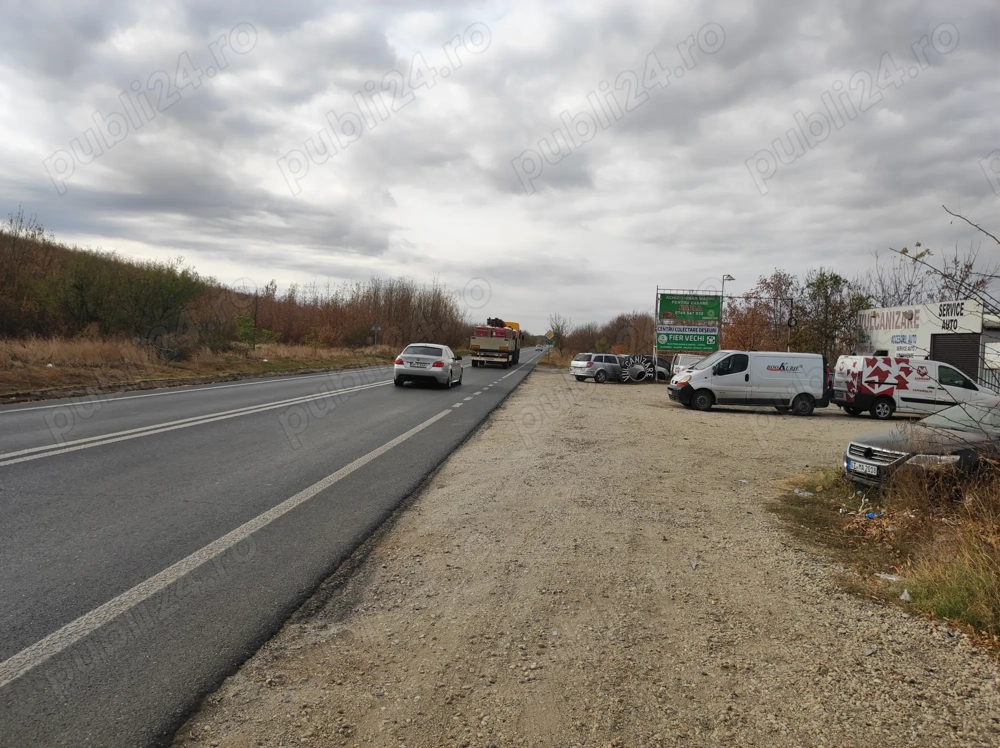 Vând teren intravilan construibil 30000mp stradal la Dn 6  Stâlpu Giurgiu