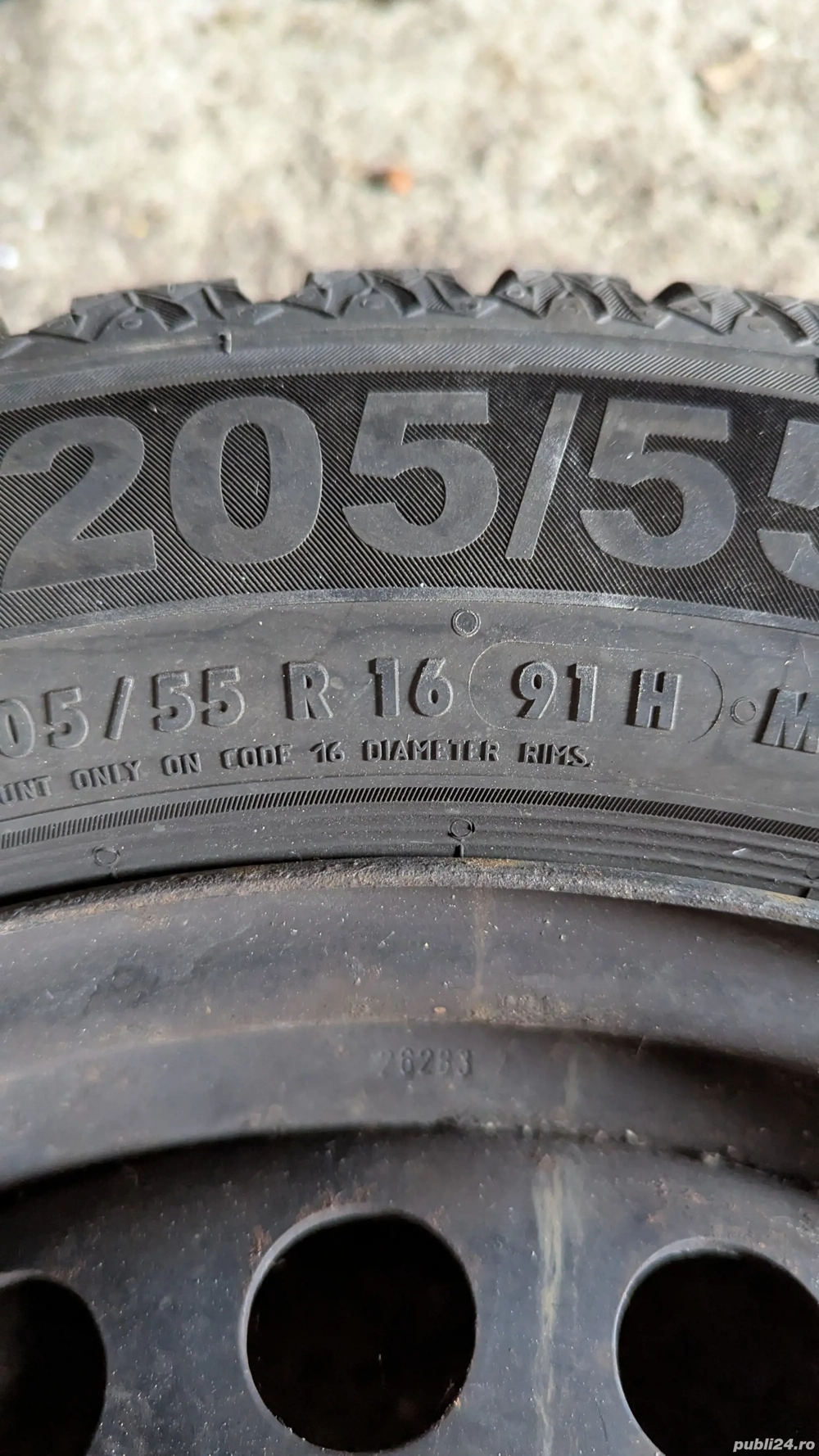 Jante + cauciucuri iarna Ford Focus MK3