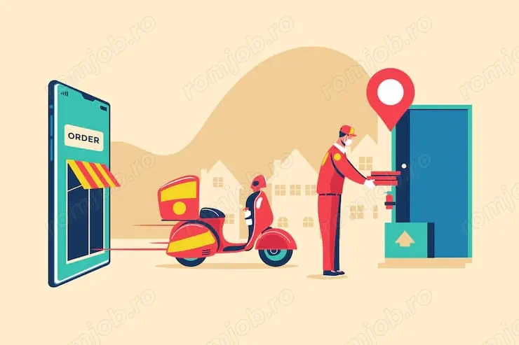 Curier Glovo Tazz Bolt Food la cea mai MARE FLOTA din Cluj-Napoca