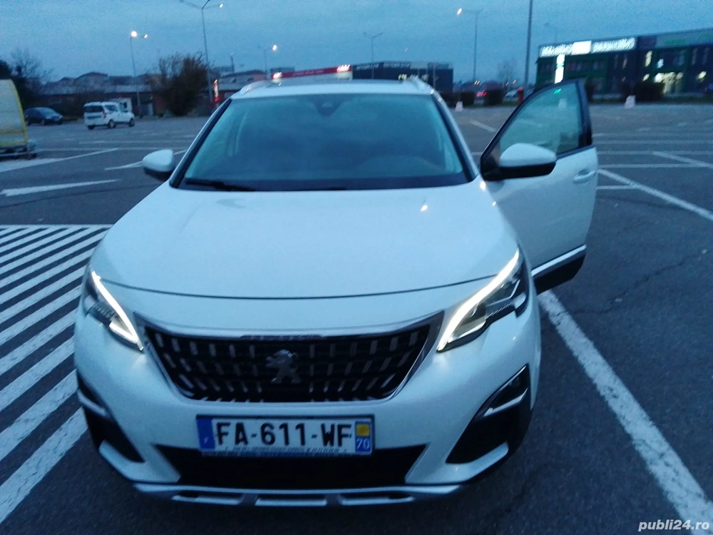 peugeot 3008 2017 diesel 1,6 autom.gps impecabil