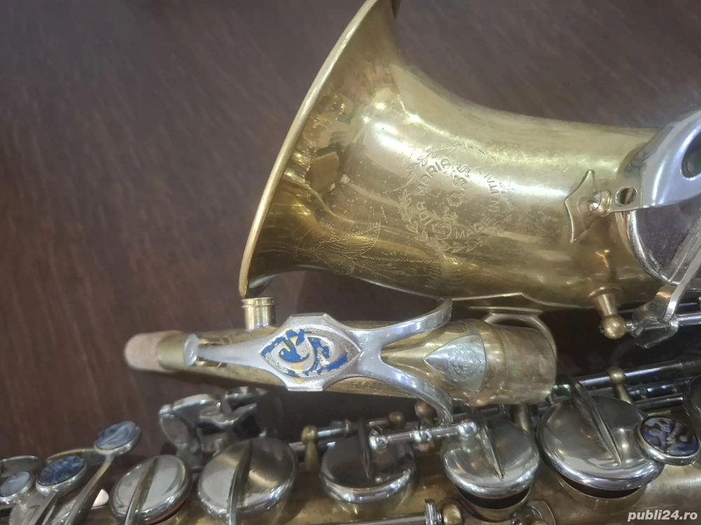 de vanzare saxofon alto marca Ida Maria Grassi Profesional made Italia