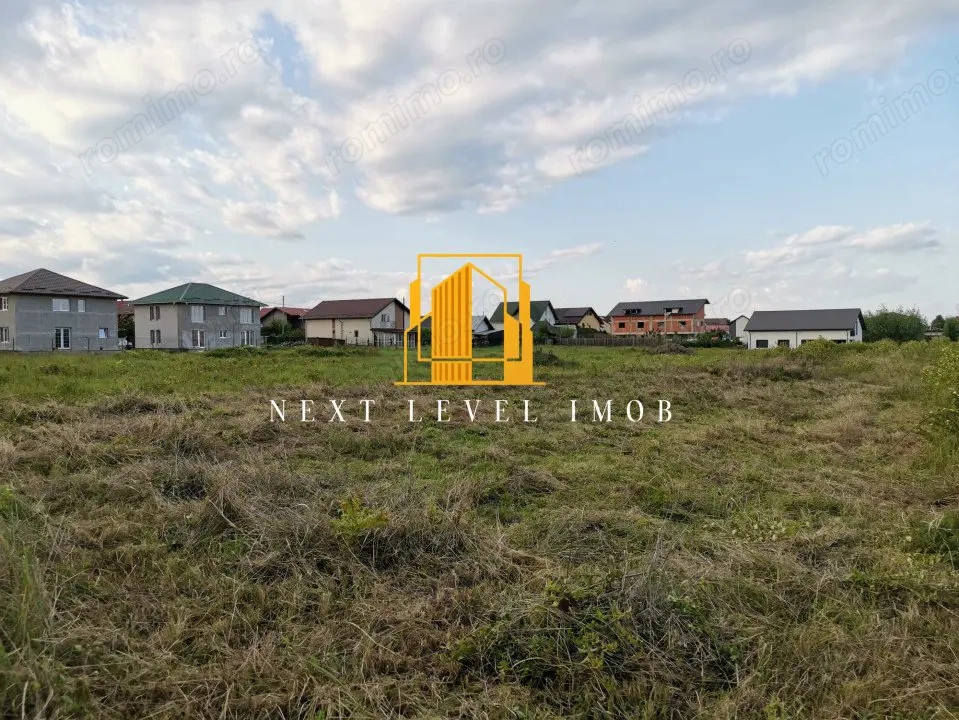 Teren intravilan de vânzare – 1000 mp în sat Geamăna