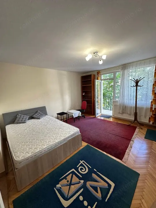 Garsoniera de inchiriat 36 mp, balcon 10 mp, zona Grigorescu!