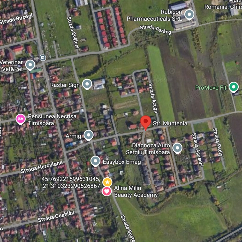 Teren pentru casa de vanzare la Ghiroda