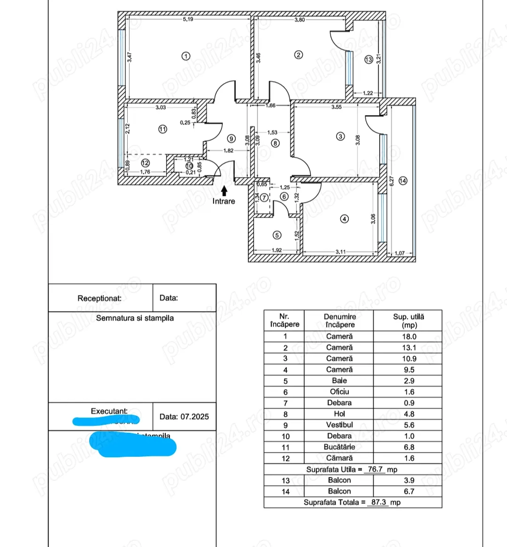 Ap. 4 camere Sos. Alexandria 15 Lidl Teius