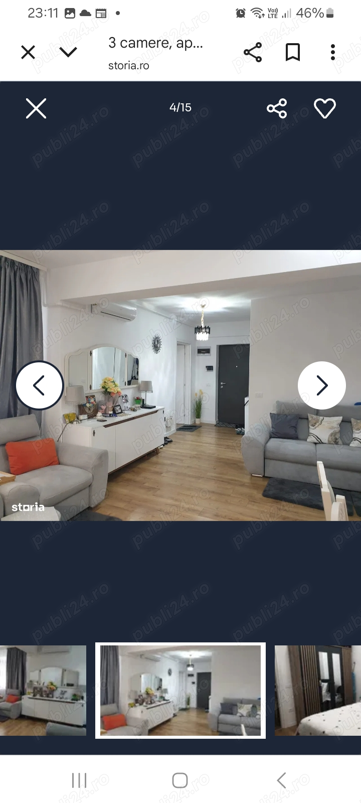 Vand ap nou în Complex Elisa